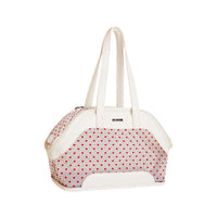 Breathable Cat Travel Carrier Bag — in use