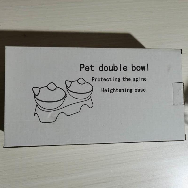 Elevatemeow - The Ultimate Tilted Pet Feeder Cat Bowl-6