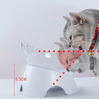 Elevated Tilted Cat Feeder Bowl — additional detail view