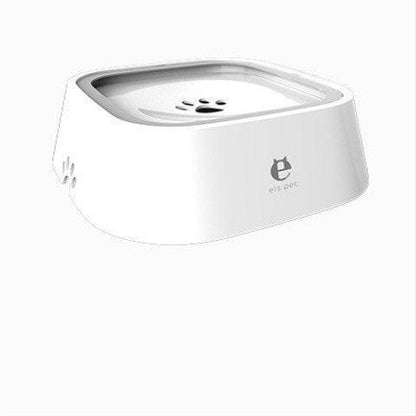 1.5L Large Capacity Anti-Overflow Floating Water Bowl For Dogs - Say Goodbye To Wet Mouths!-4