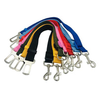 Dog Car Safety Tether — size and scale