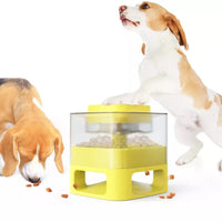 Slow Feed Treat Dispenser Toy — side angle