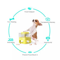 Slow Feed Treat Dispenser Toy — in use