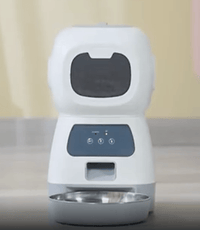 Smart Wi-Fi Pet Feeder — in use
