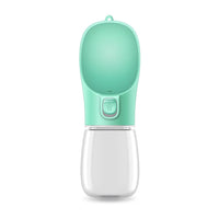 Portable Pet Water Cup — in use