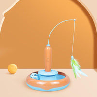 Interactive Self-Play Cat Toy AuraSpin Duo — close-up detail