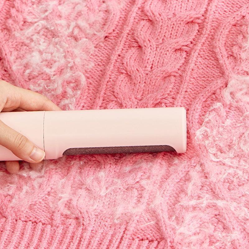 2-In-1 Pet Hair Remover: Portable Self-Cleaning Brush For Effortless Fur And Lint Removal-3