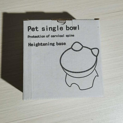 Elevatemeow - The Ultimate Tilted Pet Feeder Cat Bowl-4