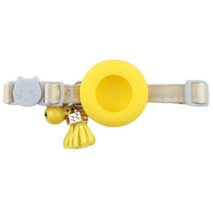Silicone Holster Pet Collar With Gps Tracker And Bell-4