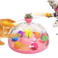 Whisker Wonderland Interactive Cat Toy — in use