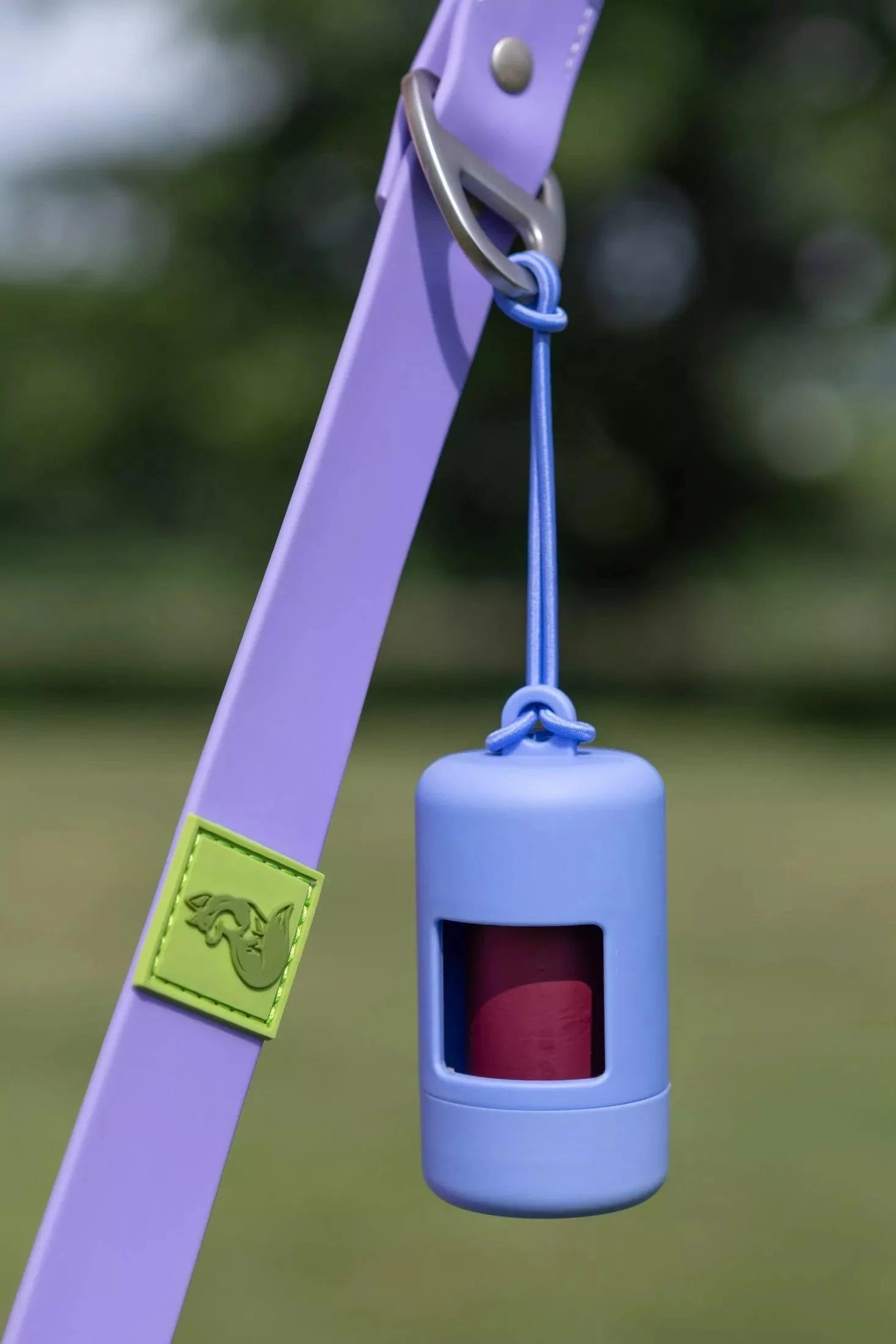 Cornflower Blue Waste Bag Dispenser-1