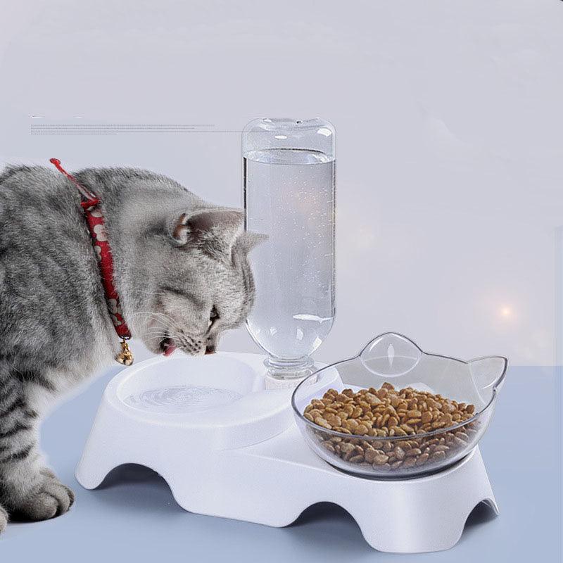 Elevatemeow - The Ultimate Tilted Pet Feeder Cat Bowl-9