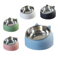 Whisker-Friendly Wide Cat Bowl — size and scale