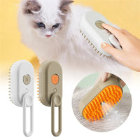 Steam Cat Grooming Brush — side angle