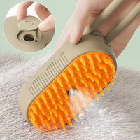 Steam Cat Grooming Brush — packaging and accessories