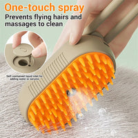 Steam Cat Grooming Brush — close-up detail