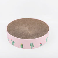 Round Cat Scratcher Bed — close-up detail