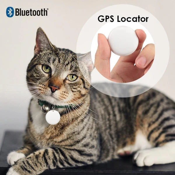 Mini Bluetooth Pet Tracker — Anti-Lost Finder for Pets, Kids & Keys