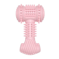 Durable TPR Dog Chew Toy — in use