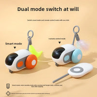 Interactive RC Cat Toy Car — close-up detail
