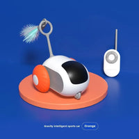 Interactive RC Cat Toy Car — packaging and accessories