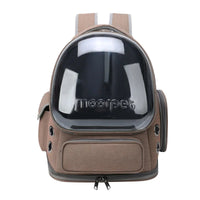 Transparent Bubble Pet Carrier Backpack — full product view