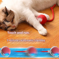 Smart Rechargeable Rolling Pet Ball — side angle