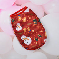 Christmas Dog & Cat Holiday Vest — close-up detail