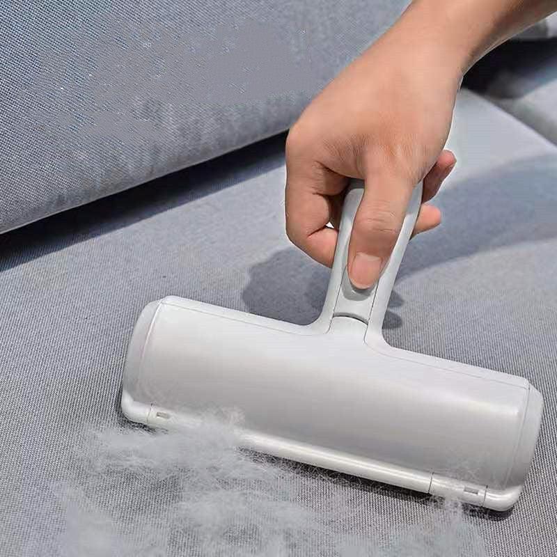 Rechargeable electric pet hair remover for furniture and carpet