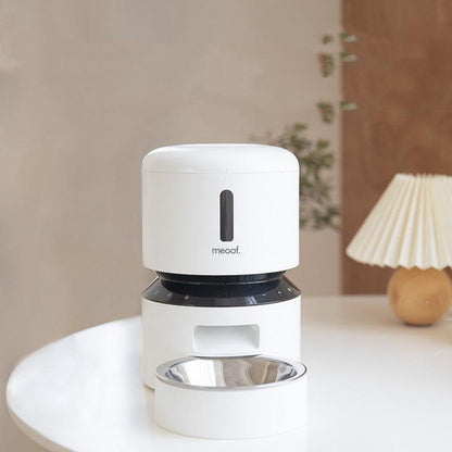 Automatic Duofeed Cat Feeder - Capsule Design-1