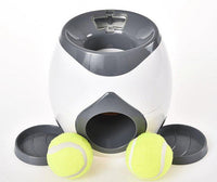 Automatic Pet Training & Treat Dispenser — in use