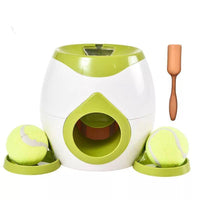 Automatic Pet Training & Treat Dispenser — size and scale