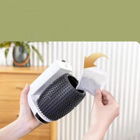 USB Cat Self-Grooming Station — size and scale