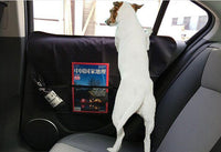 Dog car door protector mats, anti-scratch Oxford cloth set of two