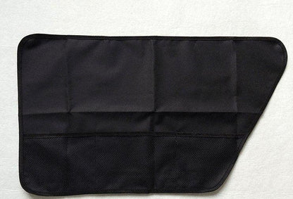 Car Pet Mat Side Door Protector - Anti-Scratch & Anti-Kick Oxford Cloth Protection Mat - Set Of 2-4