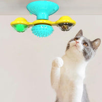 Catnip Spin & Scratch Toy — alternate angle