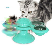 Catnip Spin & Scratch Toy — full product view