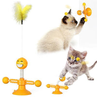 Catnip Spin & Scratch Toy — product features close-up
