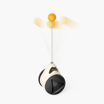 Catnip Spin & Scratch Toy: Interactive Multi-Function Windmill Toy For Cats-9