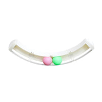 Curved Track Ball Cat Toy — in use