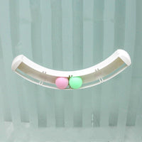 Curved Track Ball Cat Toy — close-up detail