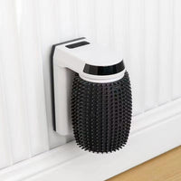 USB Cat Self-Grooming Station — in use