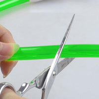 USB Rechargeable LED Safety Collar — size and scale