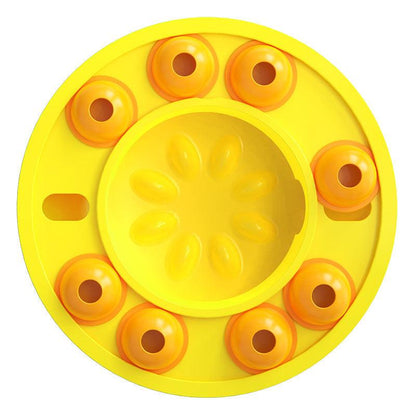 Interactive Dog Puzzle Feeder - Engaging Slow Eating Toy For Smart Pups-1