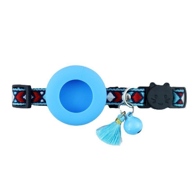 Silicone Holster Pet Collar With Gps Tracker And Bell-5