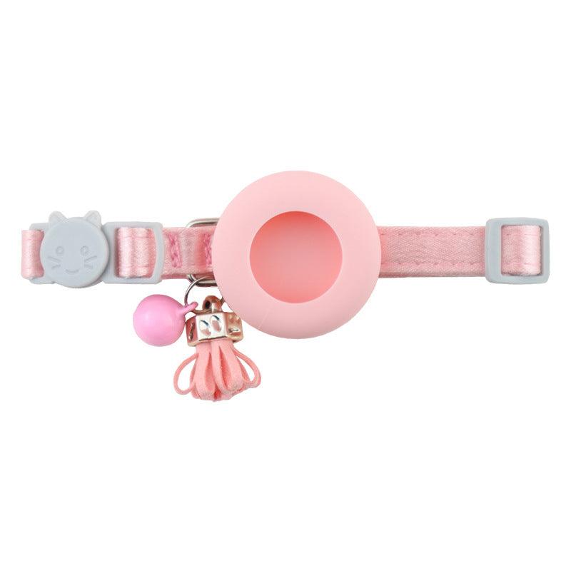 Silicone Holster Pet Collar With Gps Tracker And Bell-7
