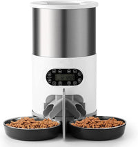 Smart Wi-Fi Pet Feeder — side angle
