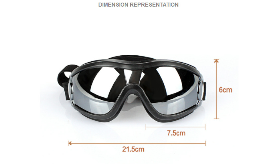 Pet glasses dog supplies goggles waterproof windproof sunscreen UV dog glasses-5